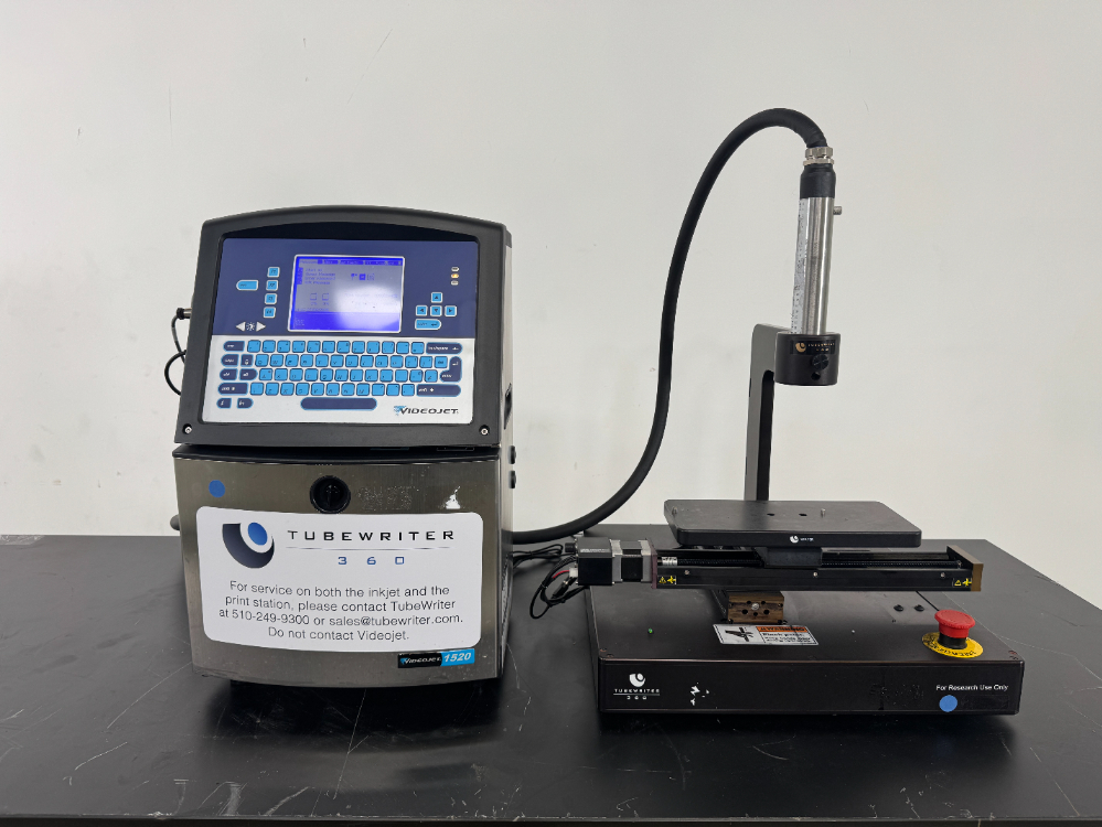 Image of California Advanced Labeling TubeWriter 360 w/ VideoJet 1520